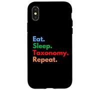 Repita la taxonomía de comer sueño para los amantes de la taxonomía Carcasa para iPhone X/XS