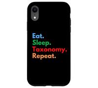 Repita la taxonomía de comer sueño para los amantes de la taxonomía Carcasa para iPhone XR