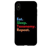 Repita la taxonomía de comer sueño para los amantes de la taxonomía Carcasa para iPhone XS Max