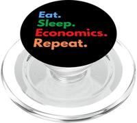 Repite la economía del sueño para economistas y Estudiantes de Econ PopSockets PopGrip para MagSafe