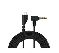 Replacement Audio Headset Cable for Steelseries Arctis 7/arctis 5/arctis 3/arctis Pro Gaming Headset Nylon Audio Cable - 2m(black)