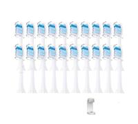 Replacement Brush Heads HX9031 HX9021 Compatible For HX3226/HX6930/HX6730/HX6530/HX6063/HX9033 Electric Toothbrush Replace(20PCS)