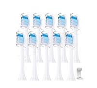 Replacement Brush Heads HX9031 HX9021 Compatible For HX3226/HX6930/HX6730/HX6530/HX6063/HX9033 Electric Toothbrush Replace(10Pcs yellow)