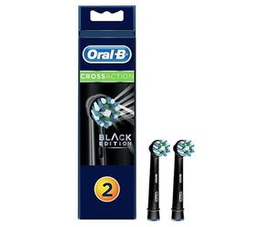 Replacement brush heads with Clean Maxi technology CrossAction Black - Variant: 2 pcs