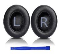 Replacement Earpads Ear Cushions for Bose Qc35 Qc35 Ii Headphones, Ear Pads with Soft Leather Noise Isolation Thicken Foam