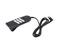 Replacement Electric Recliner Remote Control 5 Pin Connector Replacement for Lift Chairs With 4 Button Functions(6-button elbow)