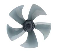 Replacement Fan Leaves, Table Blower Edges, 5 Leaf Airflow Accessory, Interactive General Blowing Attachment with Nut Cover for Living Room, Bedroom, Workplace, Workstation Cooling 13.39x13.39 Inches