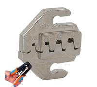 Replacement For Wire Crimper - High Carbon Steel Open Barrel Crimping Die Set | Interchangeable Crimp Tool For Insulated And Bare Terminals | Durable Cable Pliers Mold