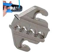 Replacement For Wire Crimper - High Carbon Steel Open Barrel Crimping Die Set | Multifunctional Cable Pliers Jaw Mold, Replaceable Crimping Tool Head | Precision Electrical Terminal Crimpings