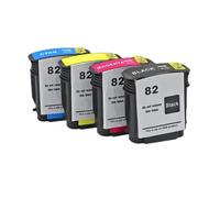Replacement Ink Cartridge For H-*0P 82 82XL for 82 CH565A De-ignjet 10ps 120nr 20ps 500 500Plus 500ps 50ps 510 800 800ps 815 820(1PCS Black)