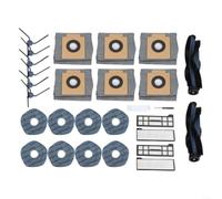 Replacement Kit for para eufy para x10 Pro para omni Main Brush Side | Includes main brush, side brushes, filters, mop cloths, bags, tools for total care