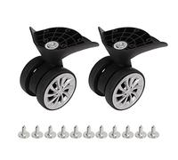 Replacement Luggage Wheels, 360 Wheel Replacement Luggage Travel Suitcase Wheels , One Pair Suitcase Wheel Repair Replace Luggage Wheels