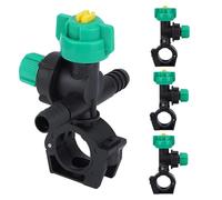 Replacement Mister Nozzles - 4 Piece Fan Shaped Agricultural Atomizing | External Thread Agricultural Spray Nozzle,for Patio Outdoor Greenhouse Pots Flower Yard Lawn Garden Watering