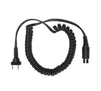 Replacement Nail Drill Handpiece Cord Power Cable Electric Nail Drill Manicure Accessory Black for Professional Salon Use