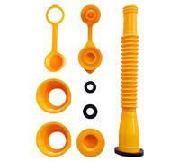 Replacement Oil Can Spout, Sturdy Leakproof Anti-Slip Nozzle, PE and PP Bendable Spouts for Easy Installation, Multifunctional Replacement for Oil Tanks and Cans, 8.07 Inches