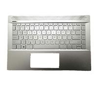 Replacement Ordenador portátil cáscara Dura C Caparazón & Teclado portátil para For HP Pavilion 14-CE 14-ce0000 14-ce1000 14-ce2000 14-ce3000 14-CE0027TX 26TX 14-CE0016TU Plata L19194-001