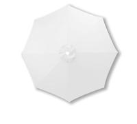 Replacement Parasol Canopy 3.5m/3.0m/2.8m/2.7m/2.5m/2.3m/2.0m - Durable UV Protection Garden Umbrella Fabric 6/8 Ribs UPF 50+ Outdoor Shade for Beach & Market