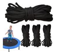 Replacement Parts For Fence Netting - Elastic Safety Binding Cables, Reinforced Trampoline Enclosure Fixing Set, Weather Resistant Tie Down System, High Strength Support Cords | Adjustable Net Repair