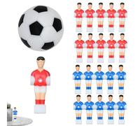 Replacement Players, 22X Table Soccer Player Figurines, 1.25inches Non-Slip adorable Hockey Equipment Replacement, Game Accessories for Kids, Boys, and Girls