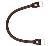 Replacement Purse Handles | Detachable Leather 38cm Handbag Handle Pair | Simple Buckle Design Strap Set | Fashion Style Carrying Handle Accessory | Durable Lightweight Comfortable Grip