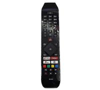 Replacement Remote Control for Hitachi, JVC, and Vesstel TVs, Model RC43140/RC43141, UK Compatible