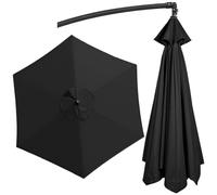 Replacement Sun Umbrella Canopy for 200/270/300cm Round Umbrellas - UV50+ Waterproof Washable Cover Perfect for Outdoor Patio Garden Beach - 6/8 Arm Compatibility