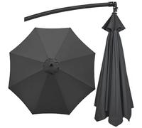 Replacement Sun Umbrella Canopy for 200/270/300cm Round Umbrellas - UV50+ Waterproof Washable Cover Perfect for Outdoor Patio Garden Beach - 6/8 Arm Compatibility
