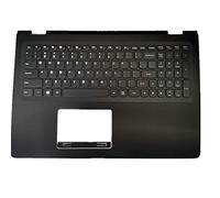 Replacement Teclado del Ordenador portátil & Negro cáscara Dura C Caparazón para For Lenovo para For Flex 4-1130 Negro Versión en inglés de EE. UU. con luz de Fondo