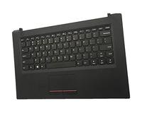 Replacement Teclado del Ordenador portátil & Negro cáscara Dura C Caparazón & Touchpad para For Lenovo V310-14 V310-14IKB V310-14ISK V310S-14IKB Negro Versión Estadounidense con luz de Fondo