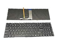 Replacement Teclado del Ordenador portátil para For MSI GS70 2OD-011 2PC-443 2PC-633 2QC-019 2QD-487 GS72 6QD-041 GS72 6QE-209 GS73 GS73VR 6RF-013 Negro con luz de Fondo Versión Estadounidense