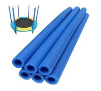 Replacement Trampoline Enclosure, Foam Trampoline Pole Sleeves, 6.29x11.81x6.29 pulgadas Compact Design Accessories, Set of Six Protective Cover for Safe Jumping and Outdoor Activity