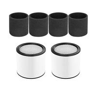 Replacement Vacuum Filter, Dust Capture Cartridge, Tight Fit for Easy Installation, Multi Layer Filtration Design, Cleaning Appliance Accessory, Home Maintenance Solution for Post Renovation