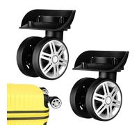 Replacement Wheels for Luggage - 2 piezas 360 grados Spinner | Universal Replacementeplacement provides a sleek, mod Luggage Wheels,for Duffle Travel Bag Trunk Traveling Business Vacation School
