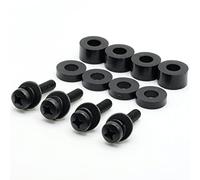 ReplacementScrews Tornillos de montaje en pared M6 compatibles con televisores LG de 43/50/55/65/70/75/77 pulgadas (400 x 400, 300 x 300, 200 x 200 patrones) - M6-1.0 x 10 mm a 30 mm - Completo con
