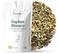 REPLANTEA Infusión de Espino Blanco Ecológica 100g | Mezcla de Hojas y Flores | Tisana Relajante para el Bienestar y la Calma | Crataegus Monogyna a Granel