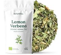 REPLANTEA Infusión de Hierba Luisa Ecológica 100g | Hojas Cortadas para Infusion | Té Digestivo y Relajante | Aroma Intenso a Limón | Aloysia Citriodora a Granel