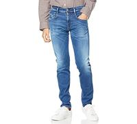 Replay Anbass Hyper Bio Vaqueros Slim, Hombre, Azul (Medium Blue 9), 28W / 32L