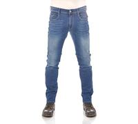 Replay Anbass Powerstretch Denim Vaqueros Slim, Hombre, Azul (0072 Dark Blue), 38W / 32L