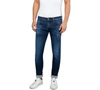 Replay Anbass Slim-Fit Hyperflex Jeans con elástico para Hombre, Azul (Dark Blue 007), W34 x L32
