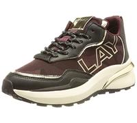 REPLAY Athena Camo, Zapatillas Mujer, 3131Camo Burdeos, 38 EU