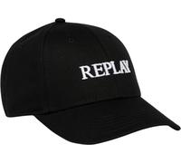 REPLAY AX4161.002.A0113, Gorra de béisbol de algodón para unisex adulto, Negro (Black 098), Talla única