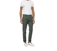 Replay Benni Hyperchino Colour X-Lite - Vaqueros Chinos para Hombre, 030 Verde Militar., 32W x 30L