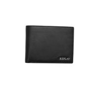 Replay Billetera de Viaje FM5333 0094 Silver Black, 0094 Silver Black, Talla única