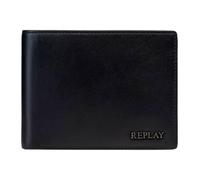 REPLAY Billetera de Viaje FM5334 para Hombre, 0098, Color Negro, 0098 Black, Talla única