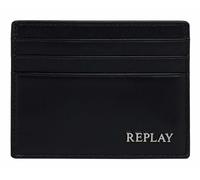 Replay Billetera de Viaje FM5336 0094 para Hombre, Color Plateado y Negro, 0094 Silver Black, Talla única
