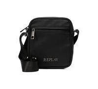 Replay Bolsa banderola Mini Bag 17 cm negro