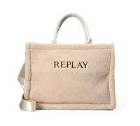 Replay Bolsa de compras 39 cm beige