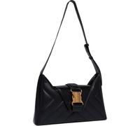 Replay Bolso bandolera de piel sintética para mujer, 0098 Black