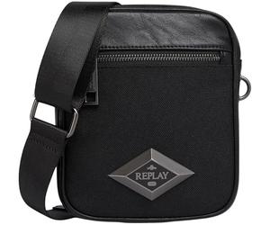 Replay Bolso bandolera para hombre, FM3756, 0098, color negro
