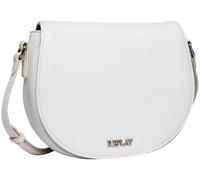 Replay Bolso bandolera para mujer de piel sintética, blanco (Opt White 001), talla única